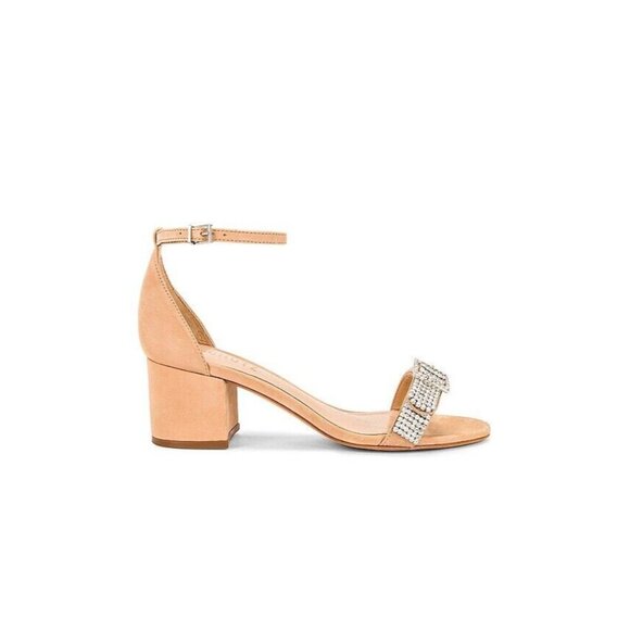 SCHUTZ Shoes - Schutz Perlah Block Sandals Light Nude Leather